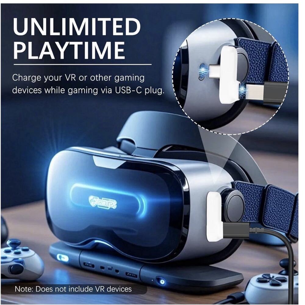 Wireless In-Ear Earbuds (Double) Bluetooth 2.4GHz USB-C Dongle ANC Mic - Picture 7 of 7